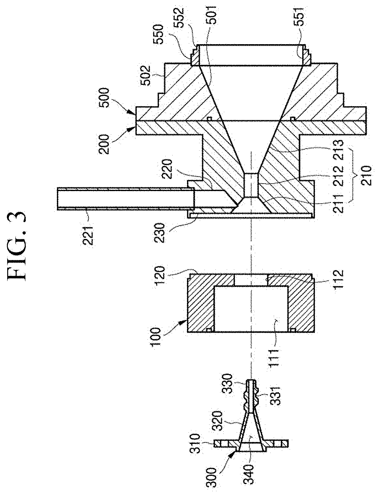 Exhaust gas dilution device