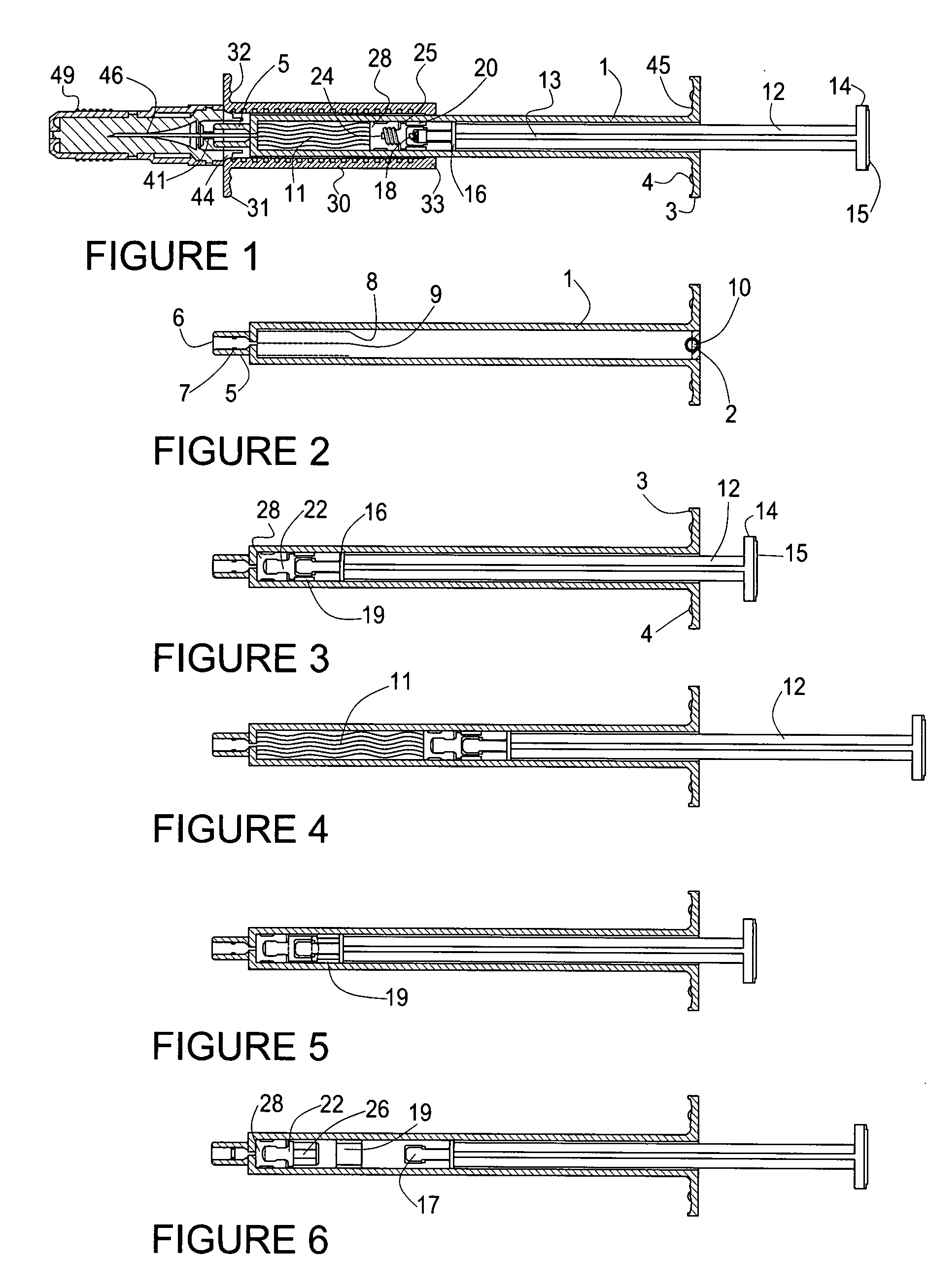 Prefilled, single dose, one time use, self-destructing, auto-disabling safety syringe with an injection molded barrel; method of manufacture and method of use