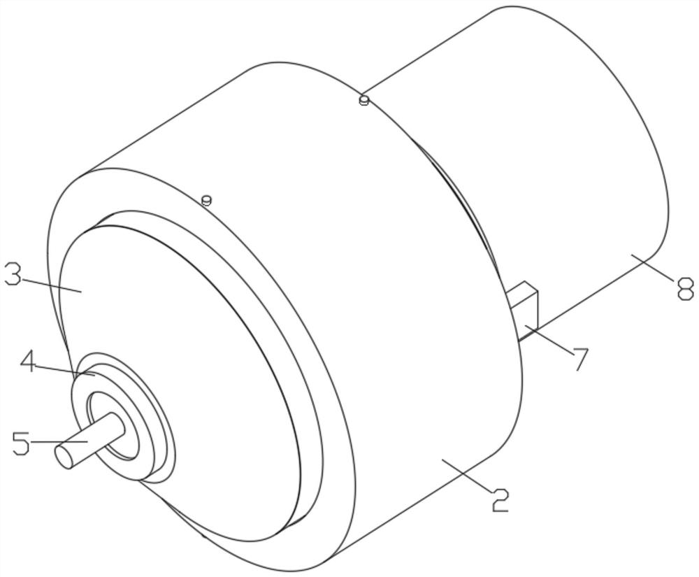 Hybrid excitation brushless direct-current motor