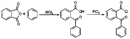 Synthetic method for high-purity 2-(benzoyl) benzoyl chloride