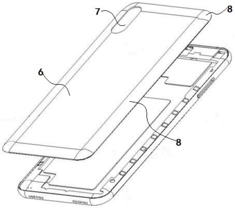 Preparation method of plastic mobile phone rear cover