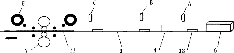 Gapless rolling process for single-strand steckel mill