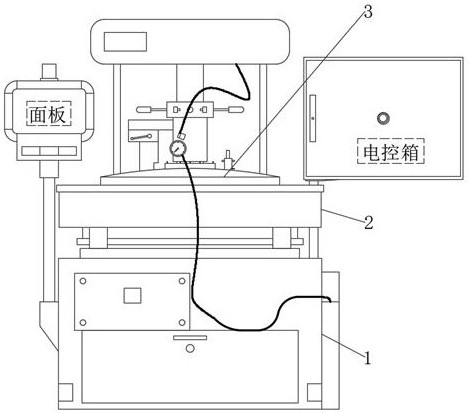 A self-removing slag type bearing grinding process and grinding device