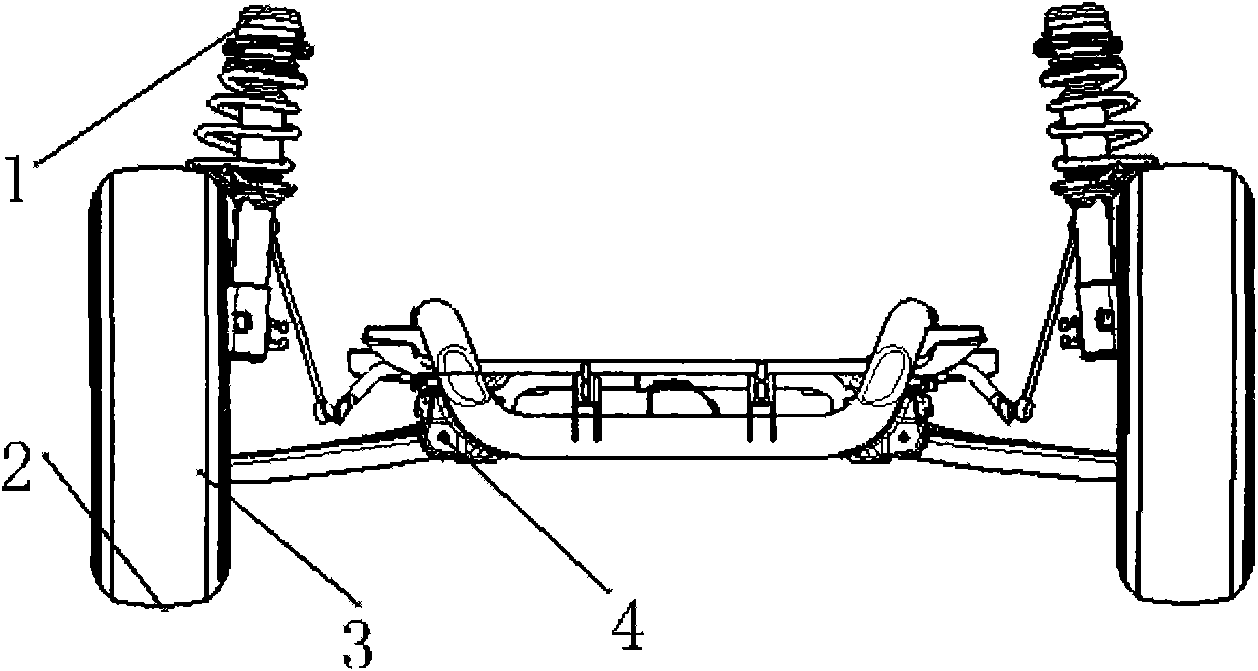 Method for designing McPherson suspension