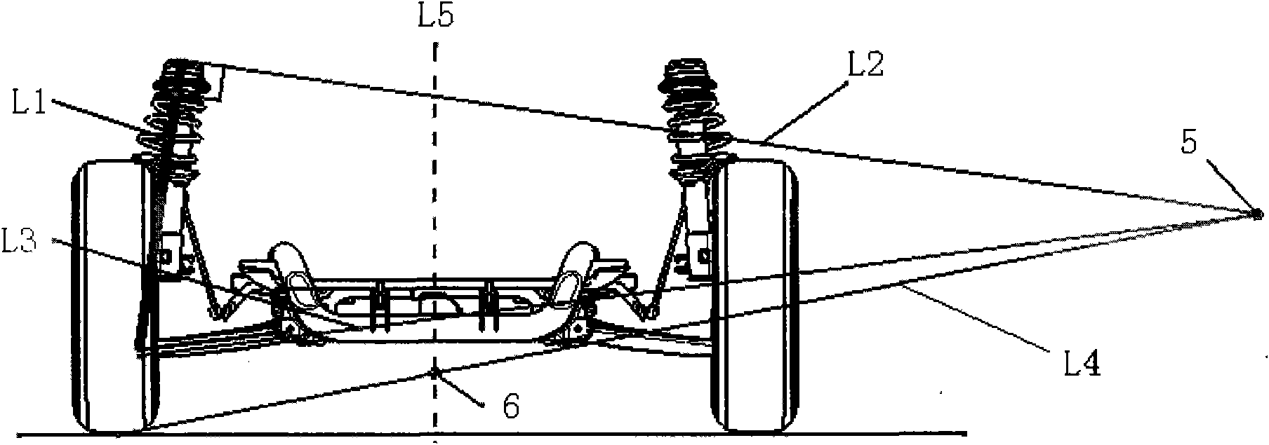 Method for designing McPherson suspension