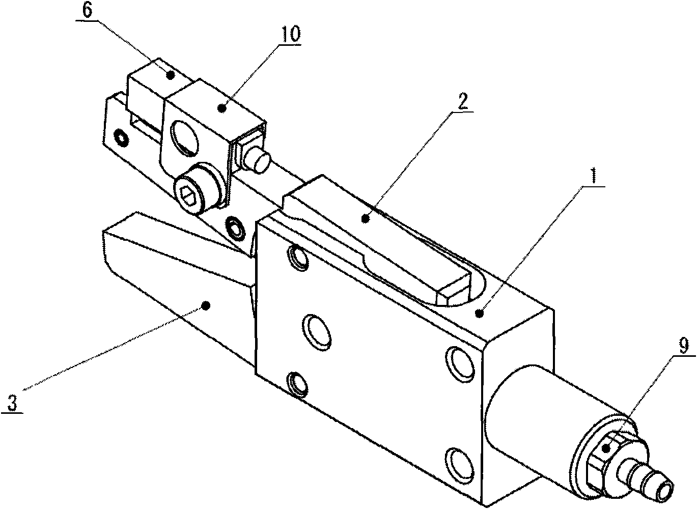 Flow channel clamp