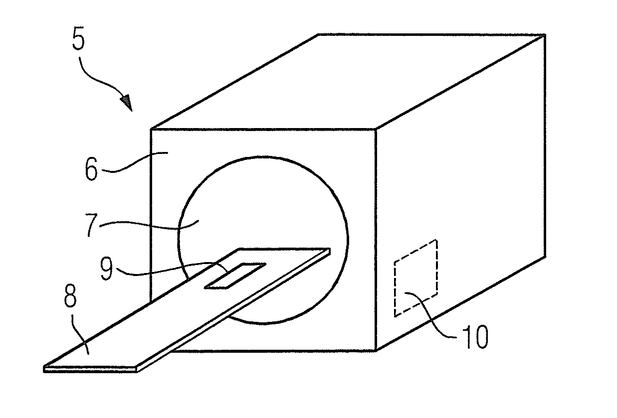 Method and magnetic resonance apparatus for determining a minimized echo time