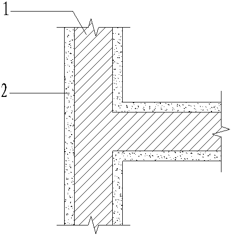 Sliding shock isolation device with ring beam masonry structure and construction method of sliding shock isolation device