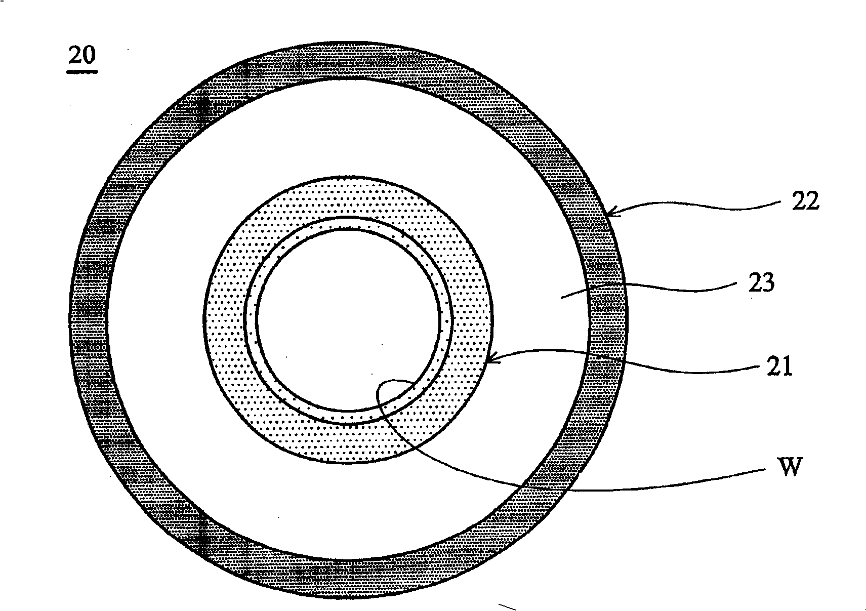 Radiating assembly and thermal pipe thereof