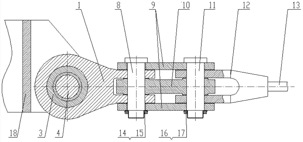 Cable-drive steel wire rope connecting device