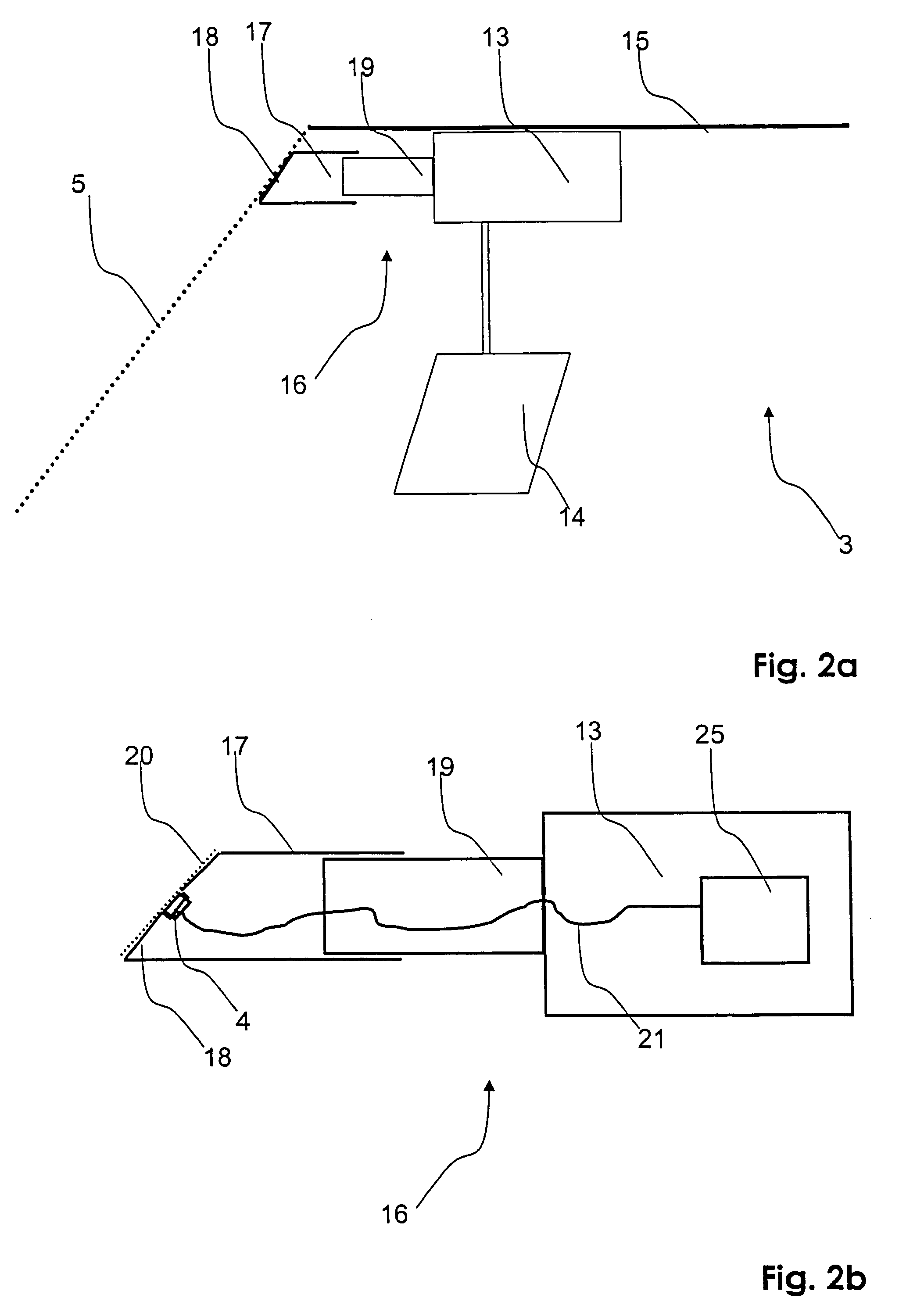 Sensor for determining the interior humidity and fogging up tendency and fastening device of the sensor