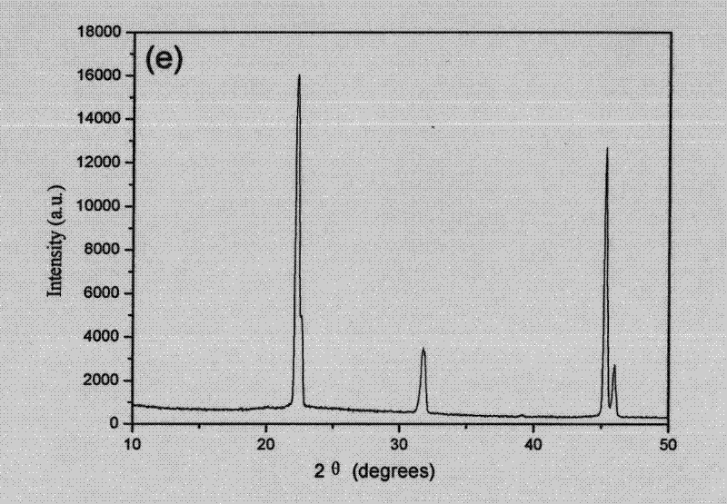 Method for preparing potassium-sodium niobate textured ceramic and potassium-sodium niobate single crystal