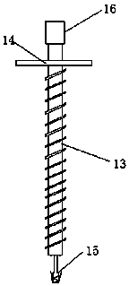 Fixing and supporting device of templates for building construction