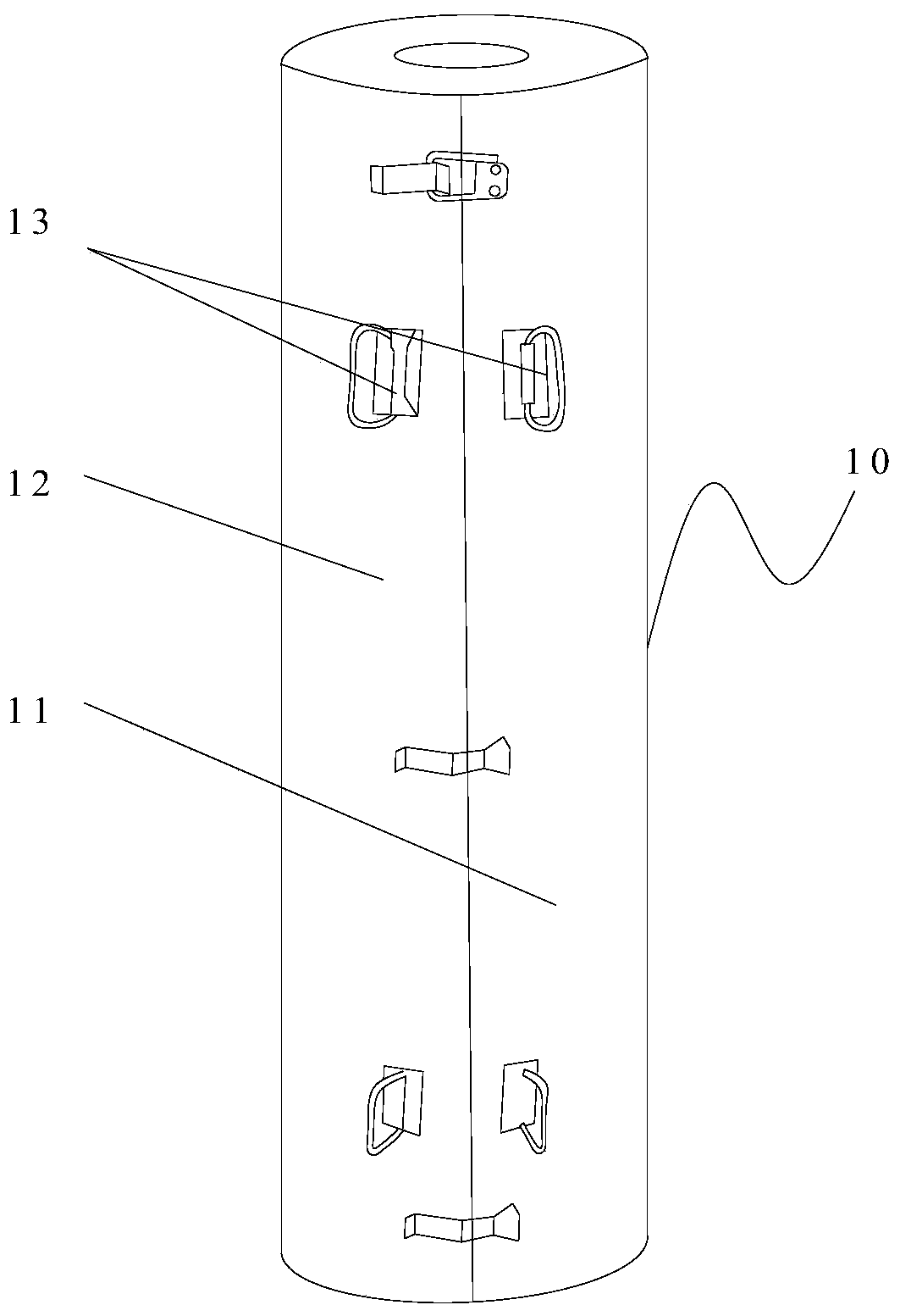 Protection device and cable with protection device