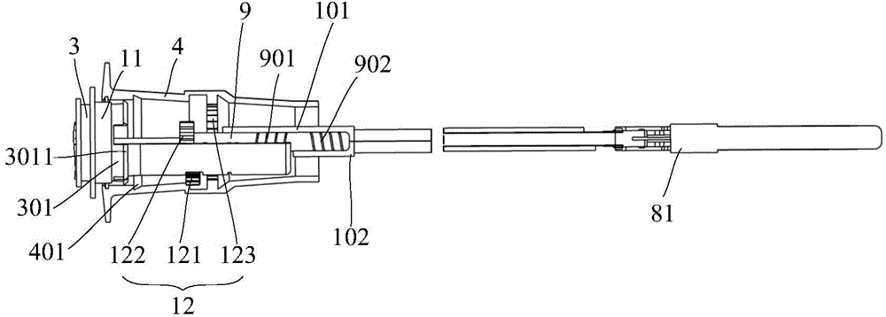 Surgery operation instrument bending device and surgery operation instrument