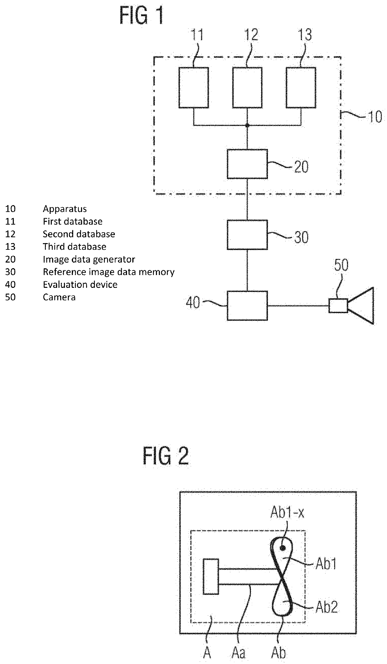 Computer-implemented method and apparatus for automatically generating identified image data and analysis apparatus for checking a component