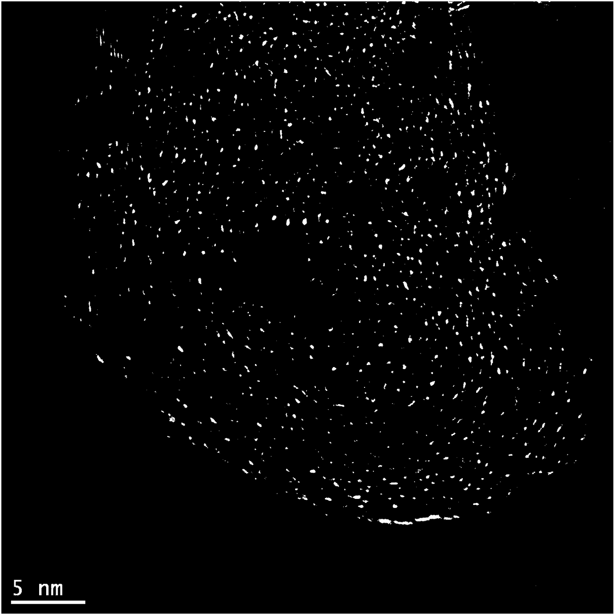 Preparation and application of carbon-supported palladium-tin nano-alloy catalyst in electrocatalytic reduction of carbon dioxide