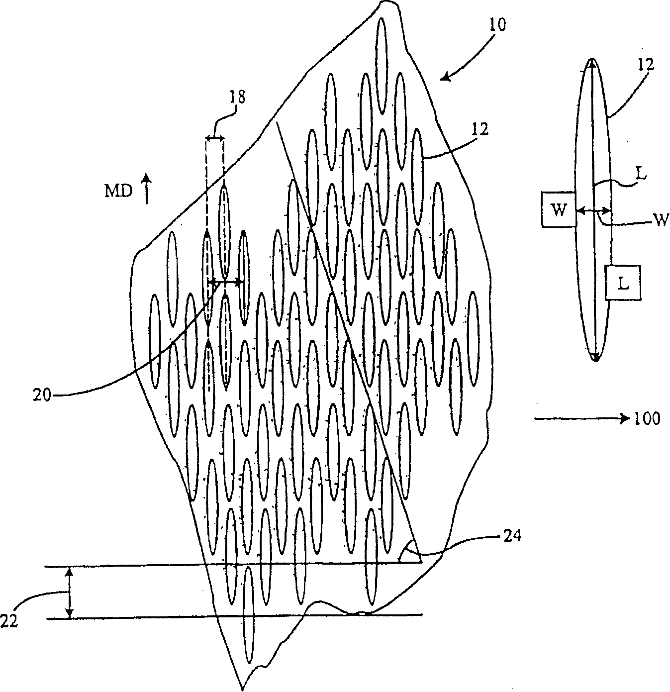 Stretchable web