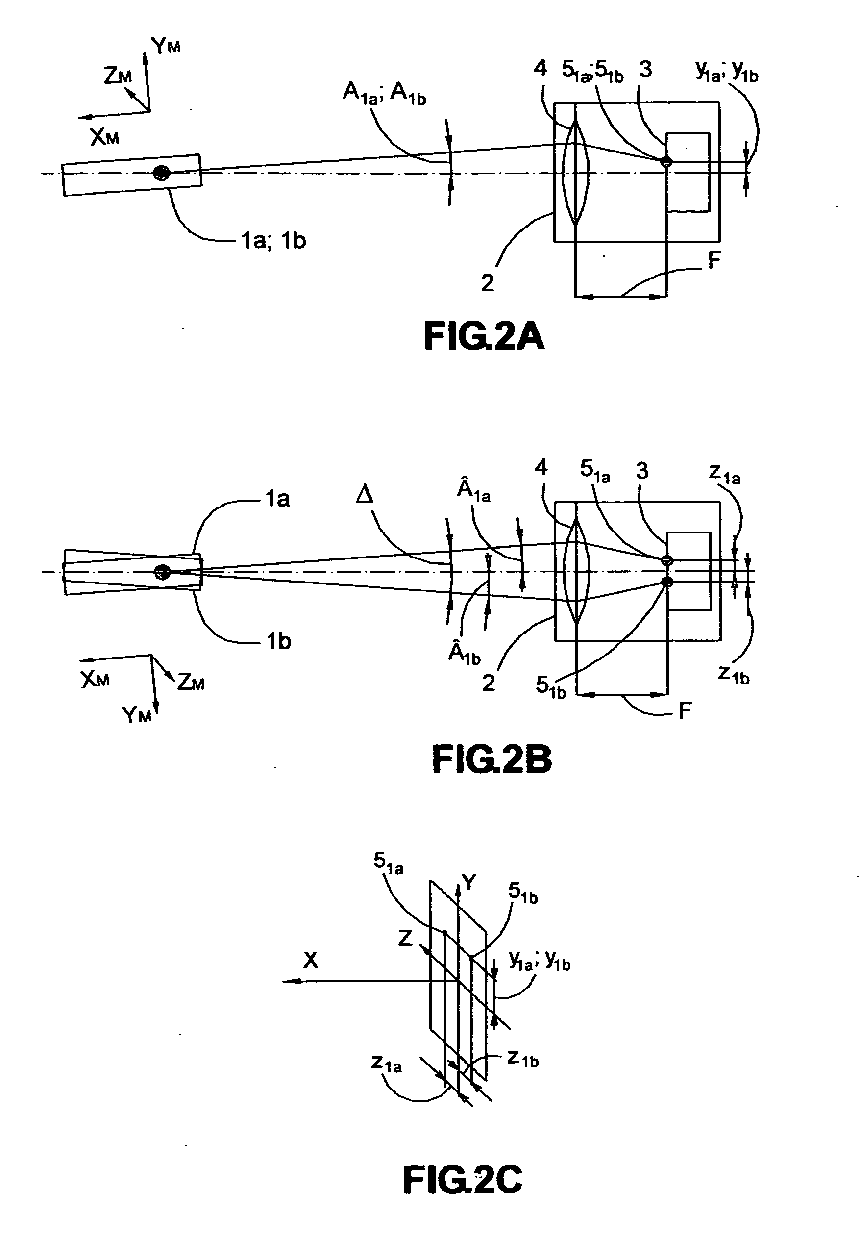 Method for determination of head position relative to rectangular axes for observer equipped with head-mounted module