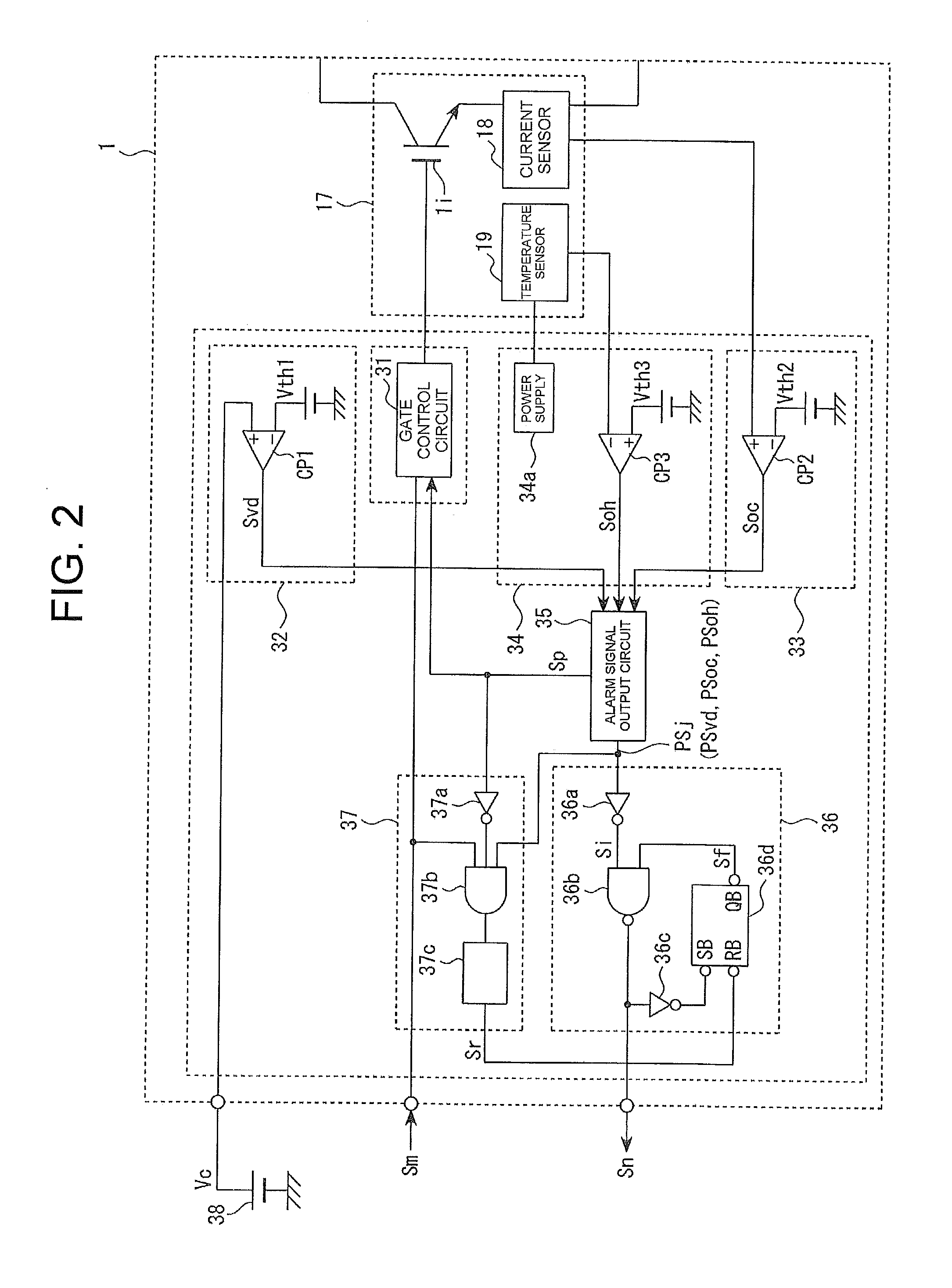 Semiconductor element drive device