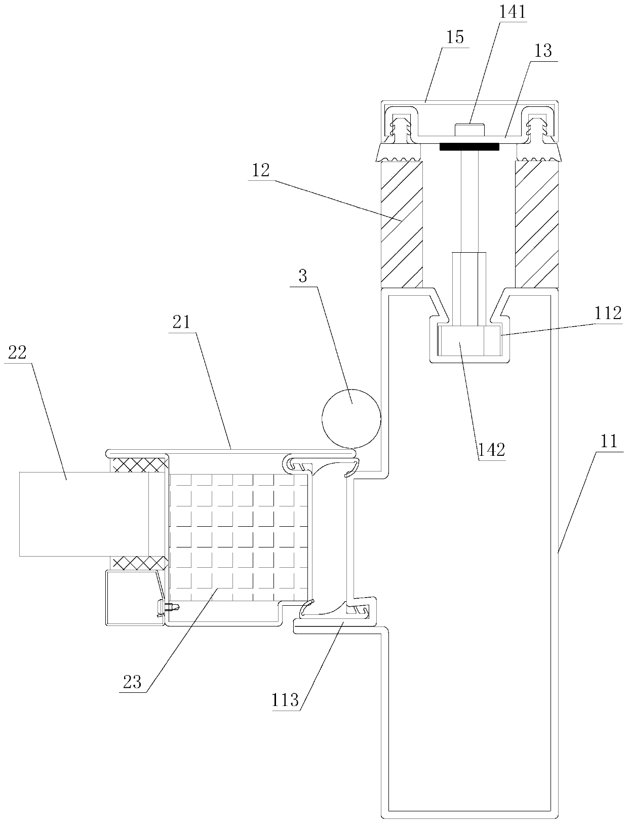 Heat-insulation fireproof door and window system