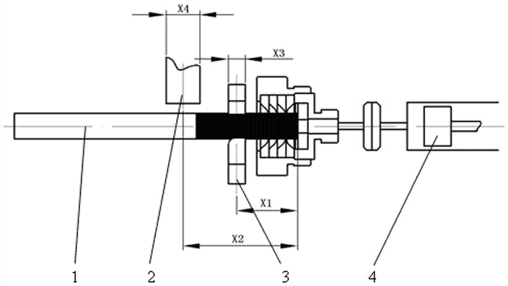 Cigarette end falling tendency detection method based on simulation of behavior characteristic of knocking cigarette to enable cigarette ash to drop of human