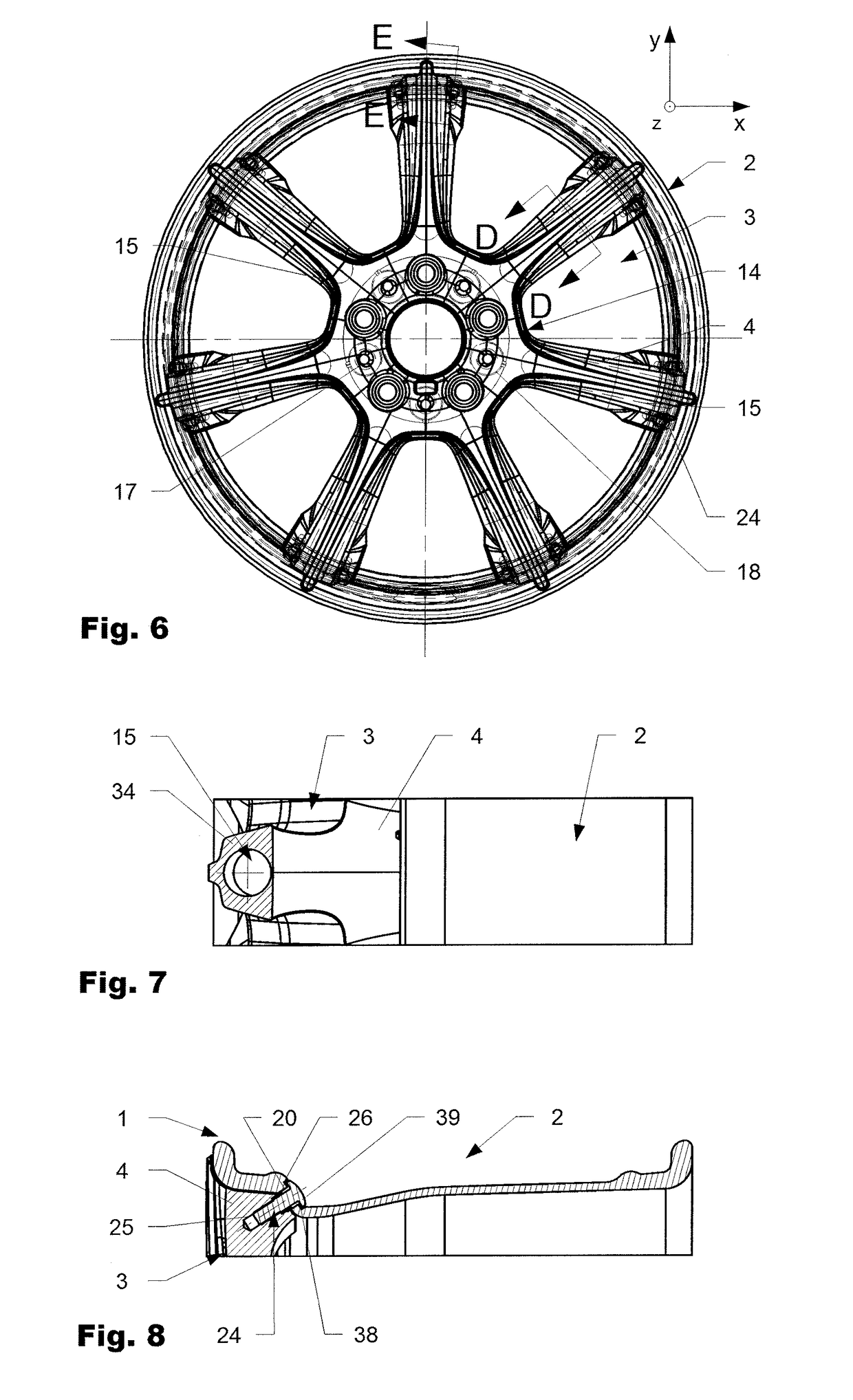 Wheel for a vehicle