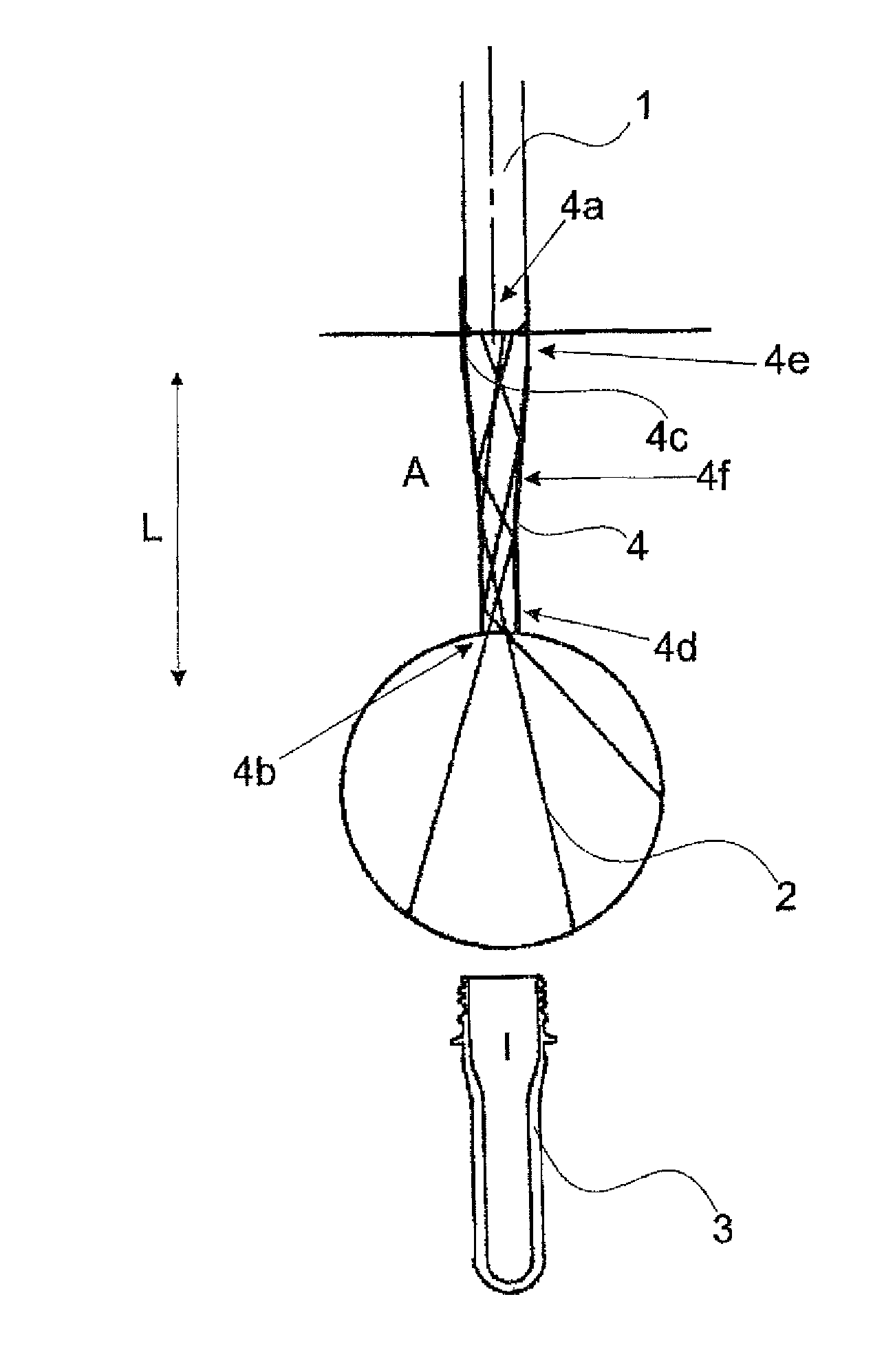 Apparatus and method of sterilizing inner walls of containers with a reflector apparatus