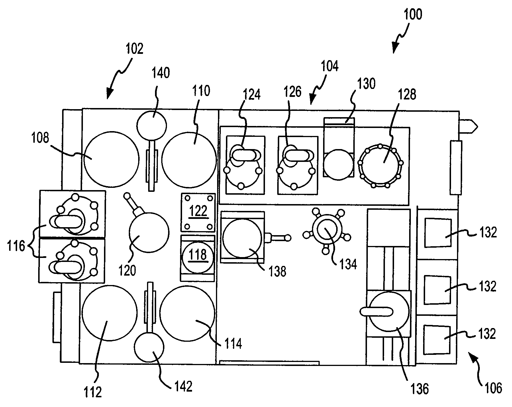 Method and apparatus for controlled slurry distribution