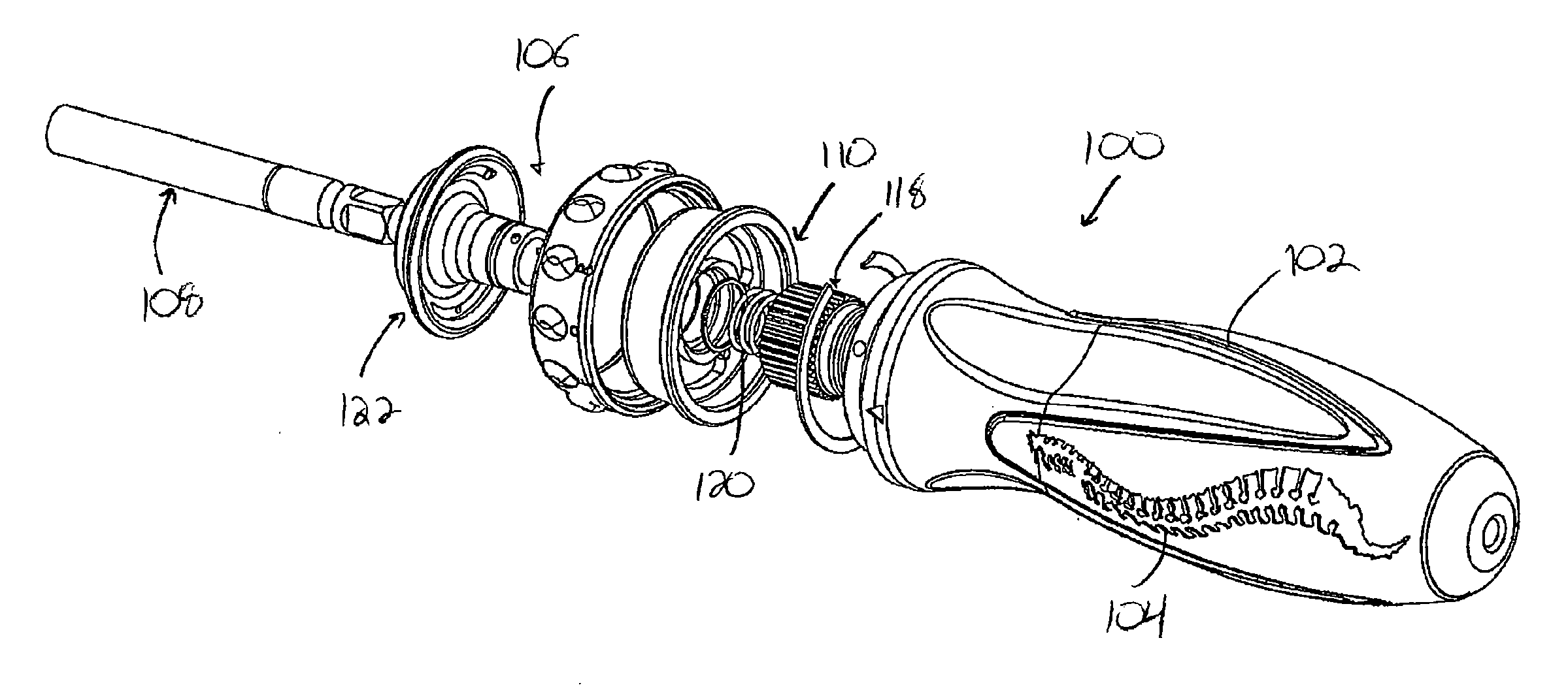 Shaft Securing Mechanism for a Tool