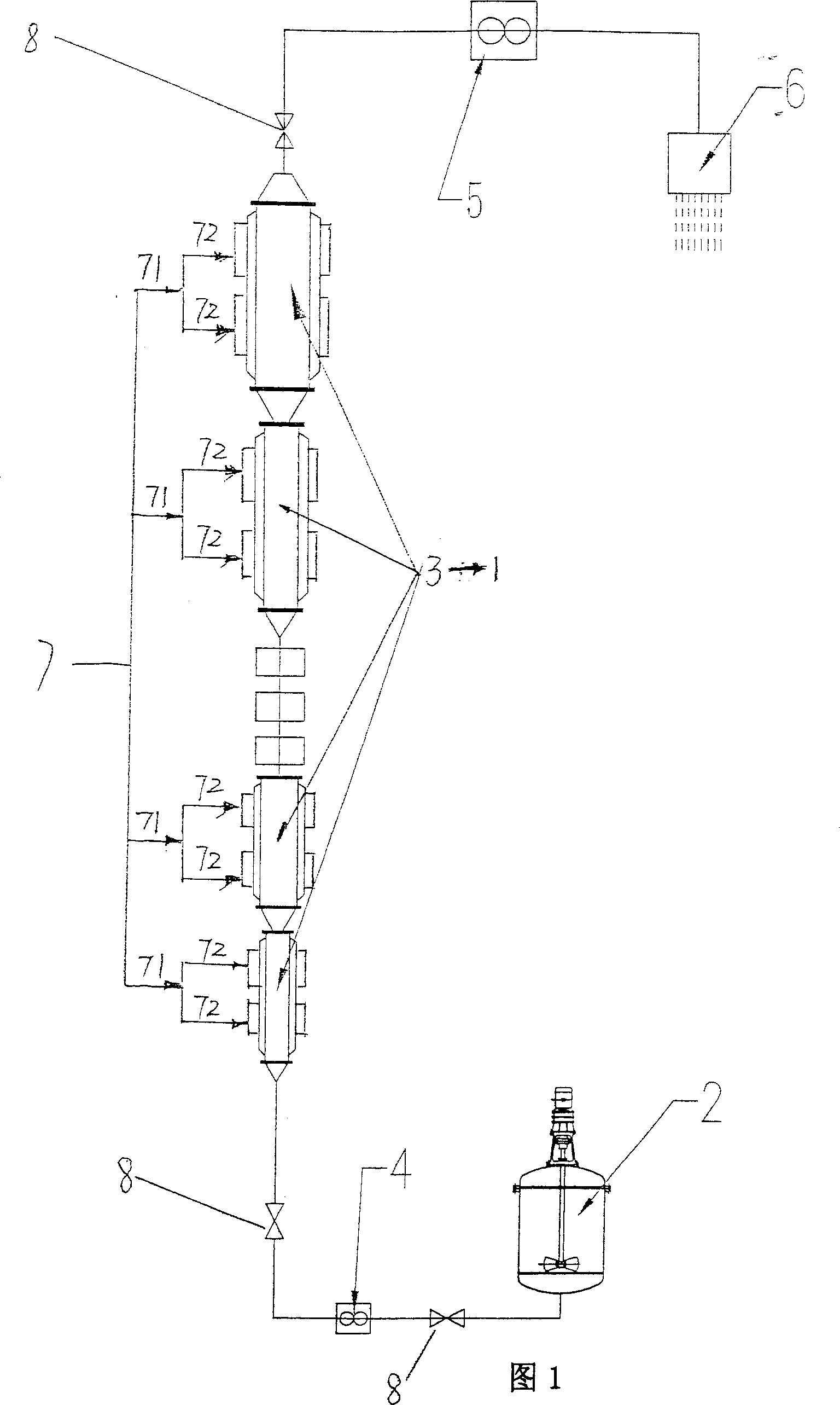 Lactide analog monomer continuous polymerization device and process