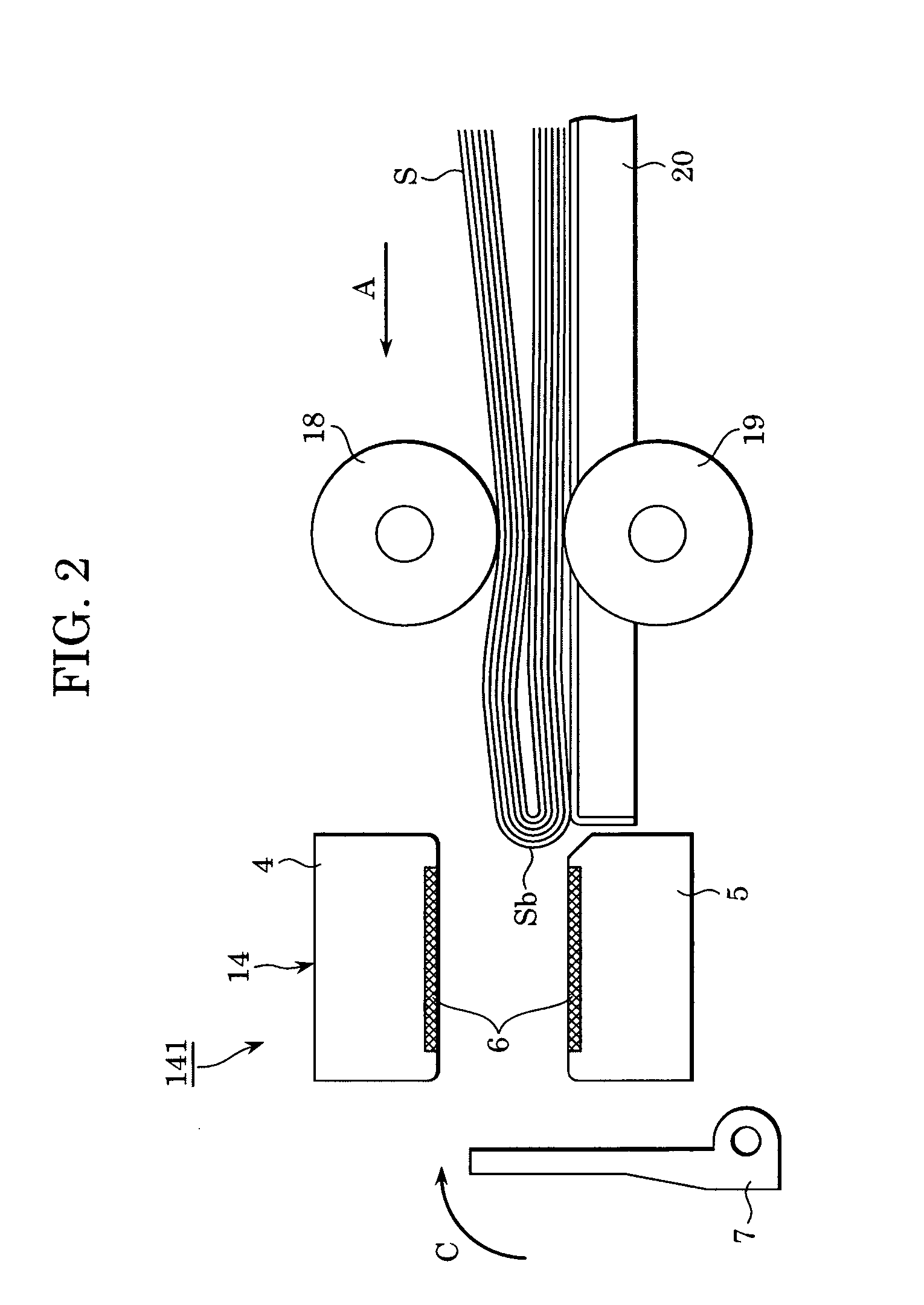 Folded back portion flattening device, sheet processor, and image forming apparatus