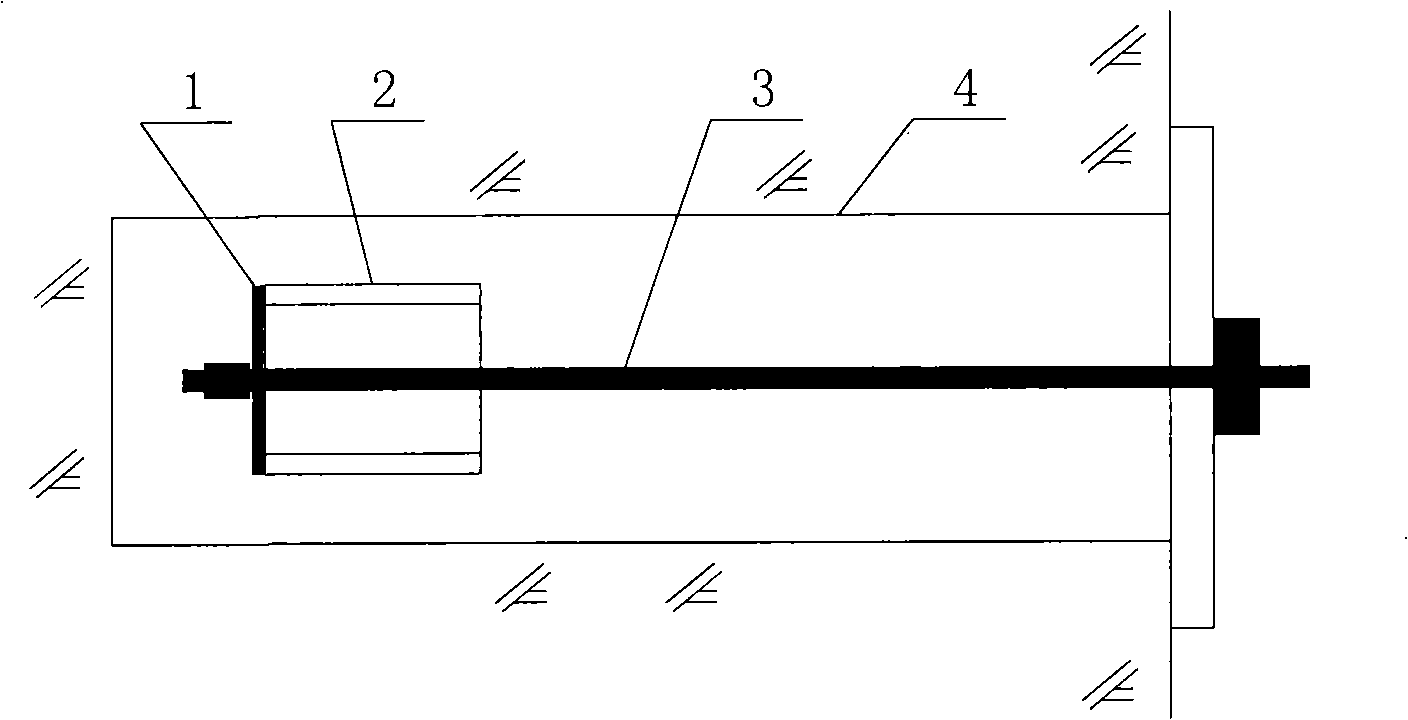 Anchorage cable anchoring construction method