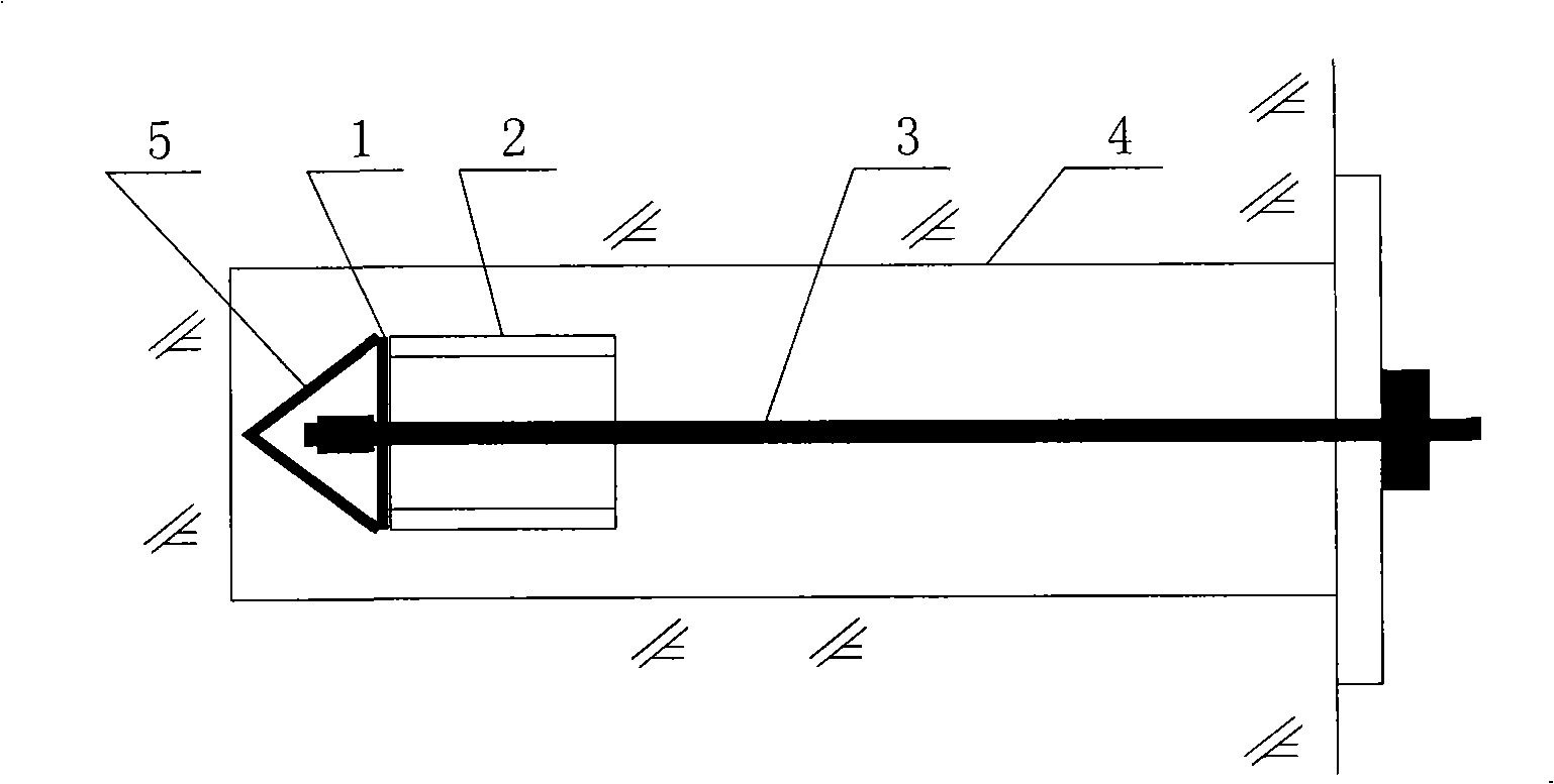 Anchorage cable anchoring construction method