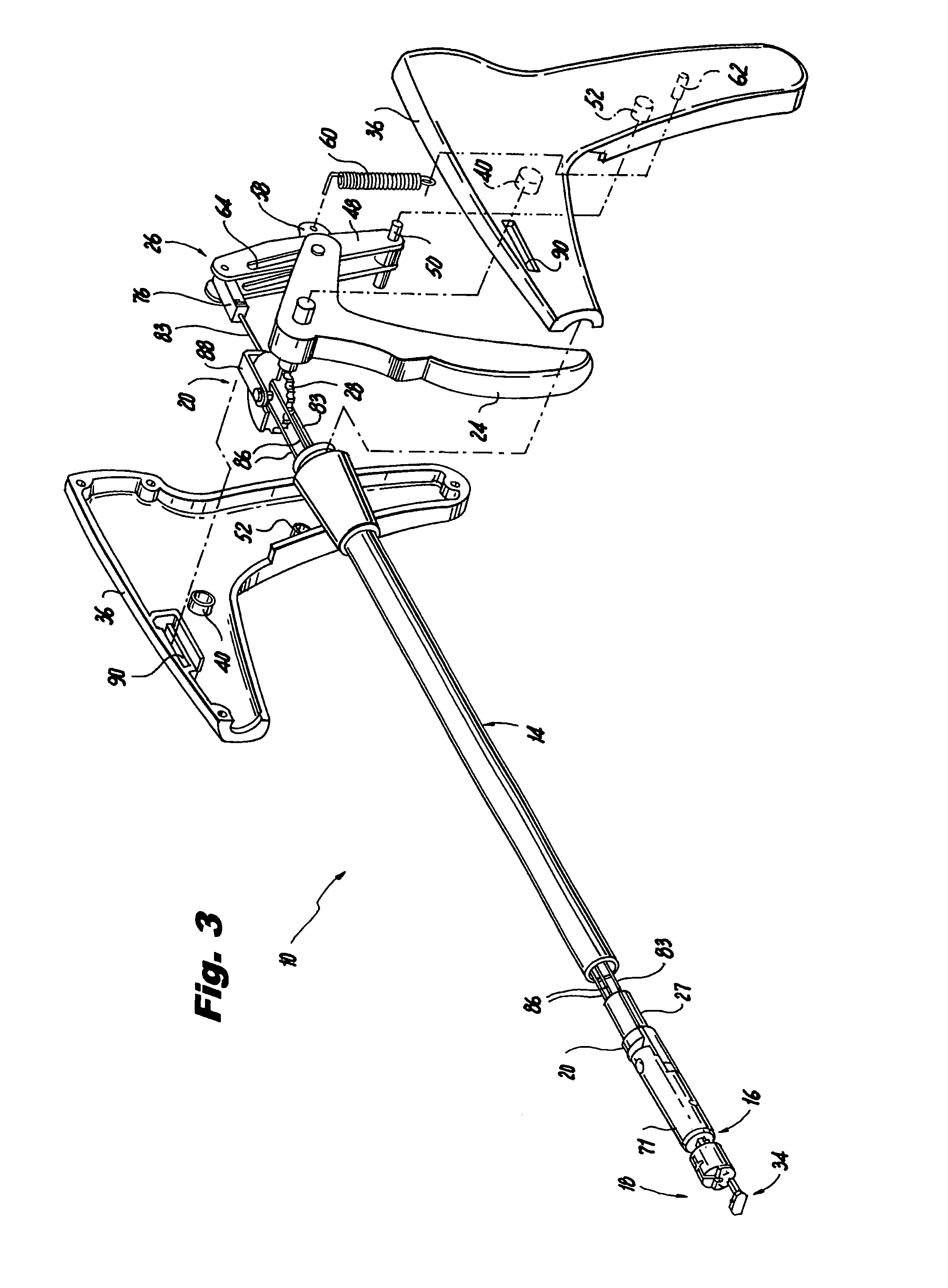 Apparatus for stapling and incising tissue