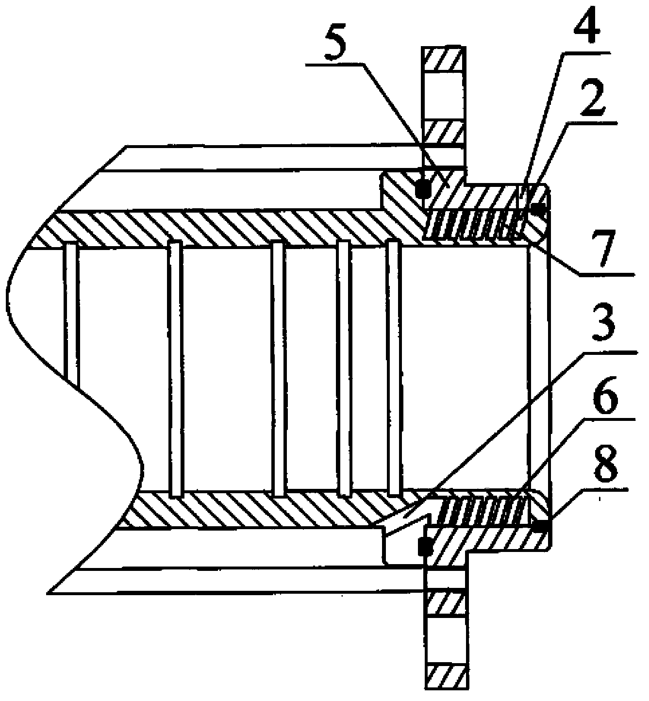 Pipe sizing sleeve device