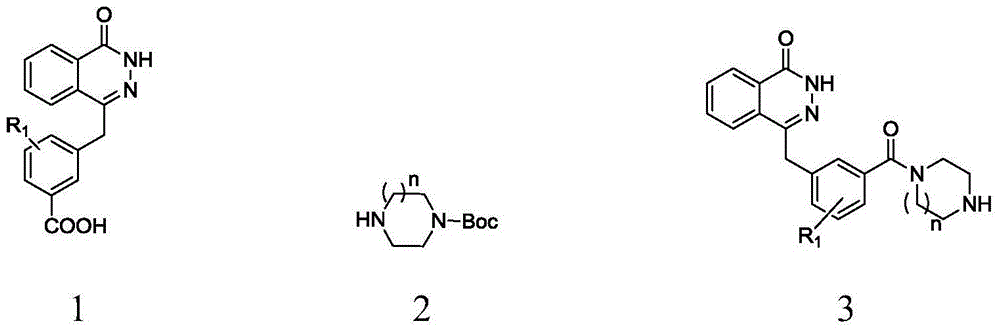 Poly(ADP-ribose) polymerase inhibitor as well as preparation method and application thereof