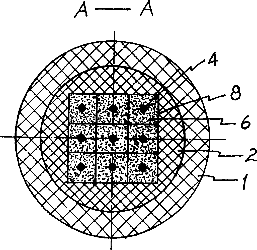 Hot-pressing sintering method and mould for ceramic,hard metal products with holes