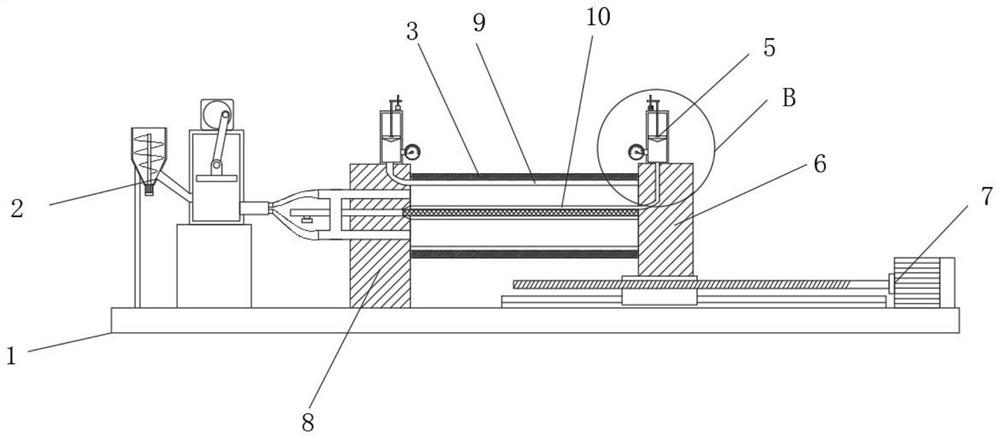 Isostatic pressing forming method and forming mold for ceramic roller bars