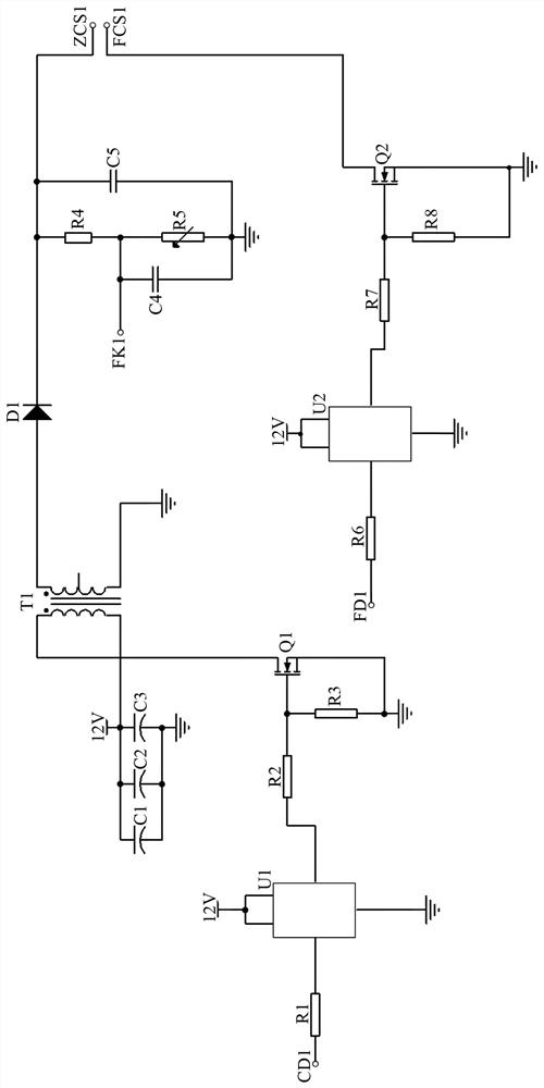 Voltage segmented adjustable volt-ampere characteristic testing device for electric exploding foil and charging and discharging method