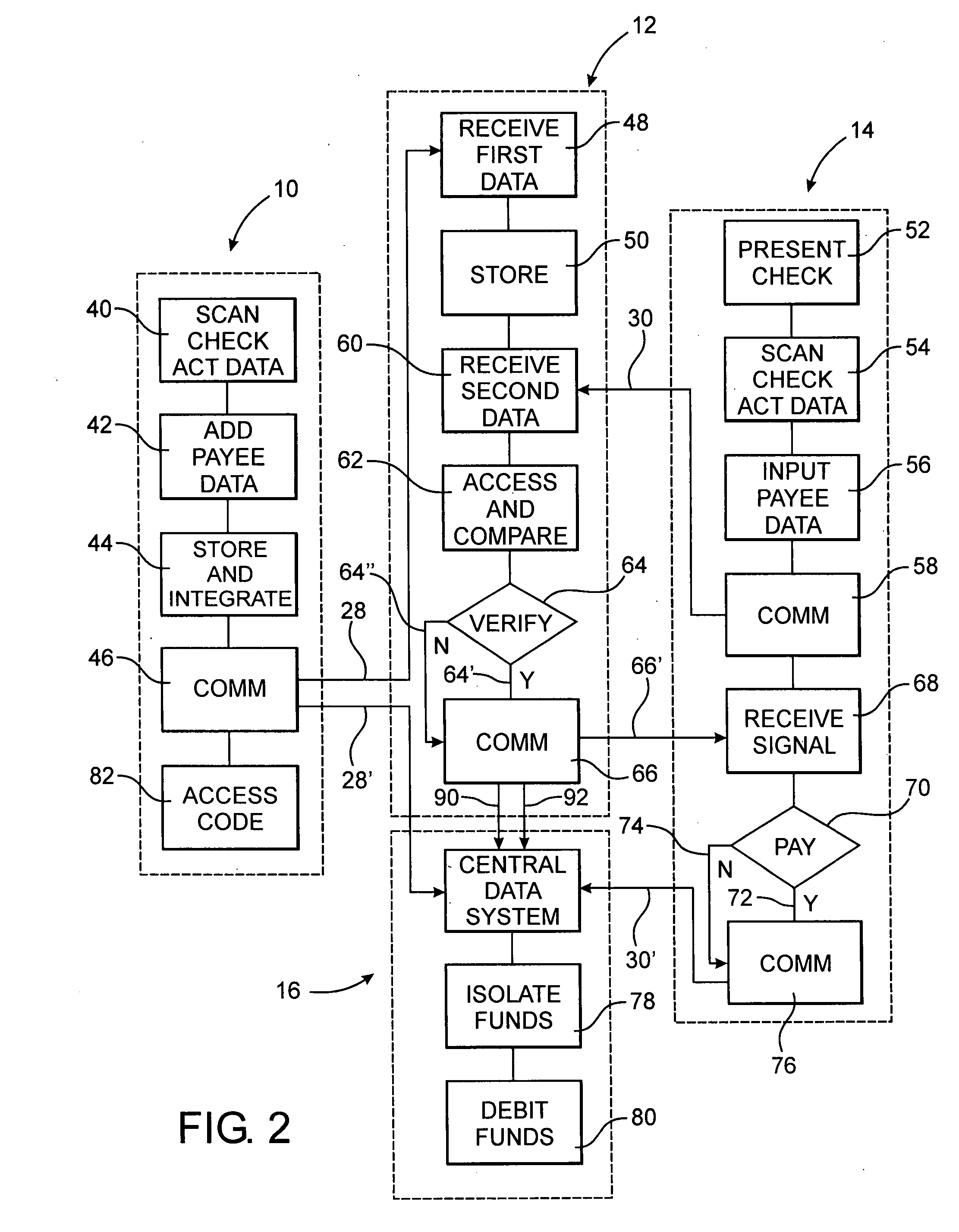 System and method for verifying the authenticity of a check and authorizing payment thereof
