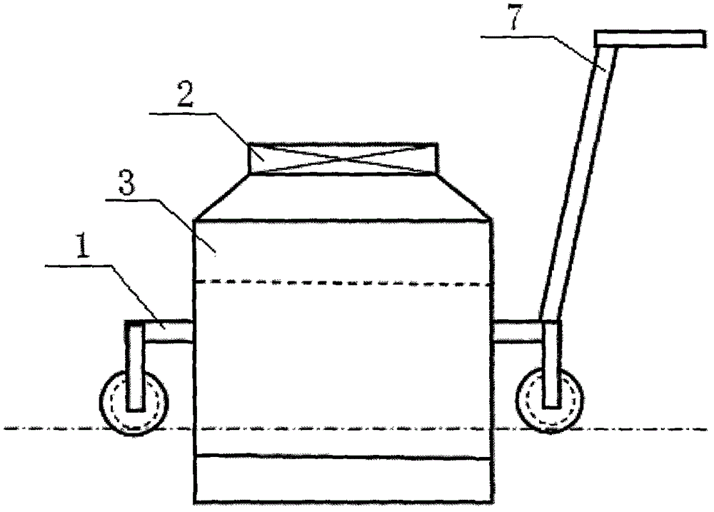 Cooler for cooling on-site welded joint of long steel rail and using method for cooler