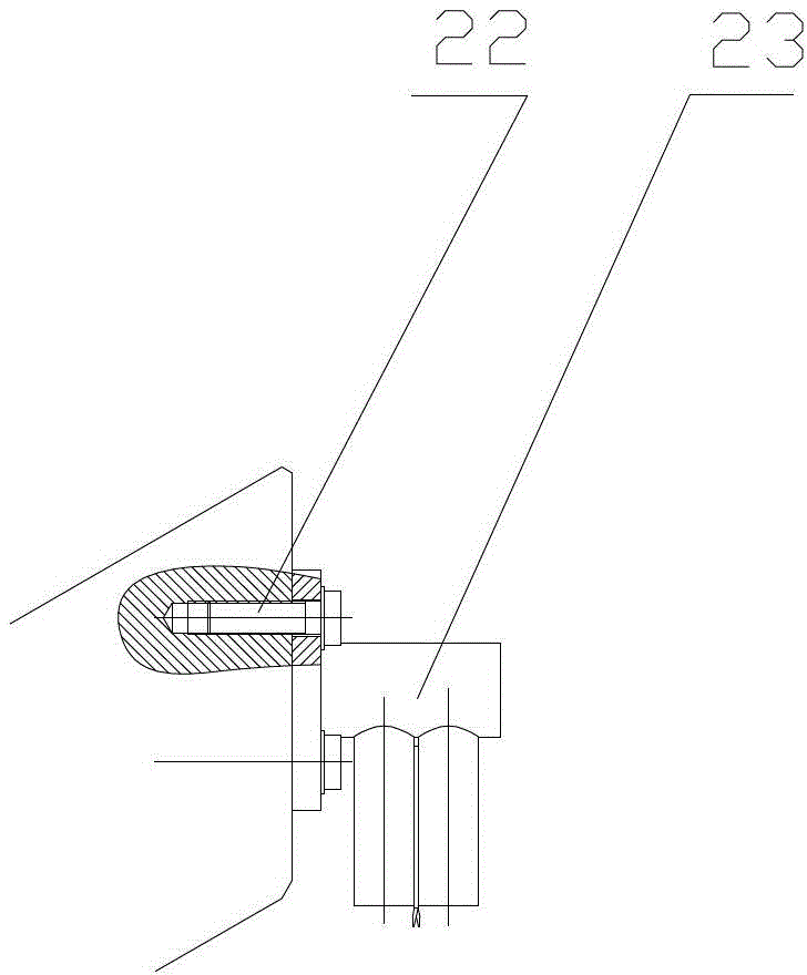 Special sawing machine for large members