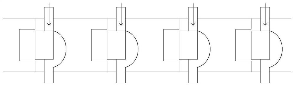 Efficient and deep integrated treatment system for high-ammonia-nitrogen and high-nitrate-nitrogen wastewater