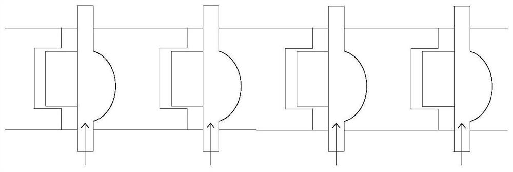 Efficient and deep integrated treatment system for high-ammonia-nitrogen and high-nitrate-nitrogen wastewater