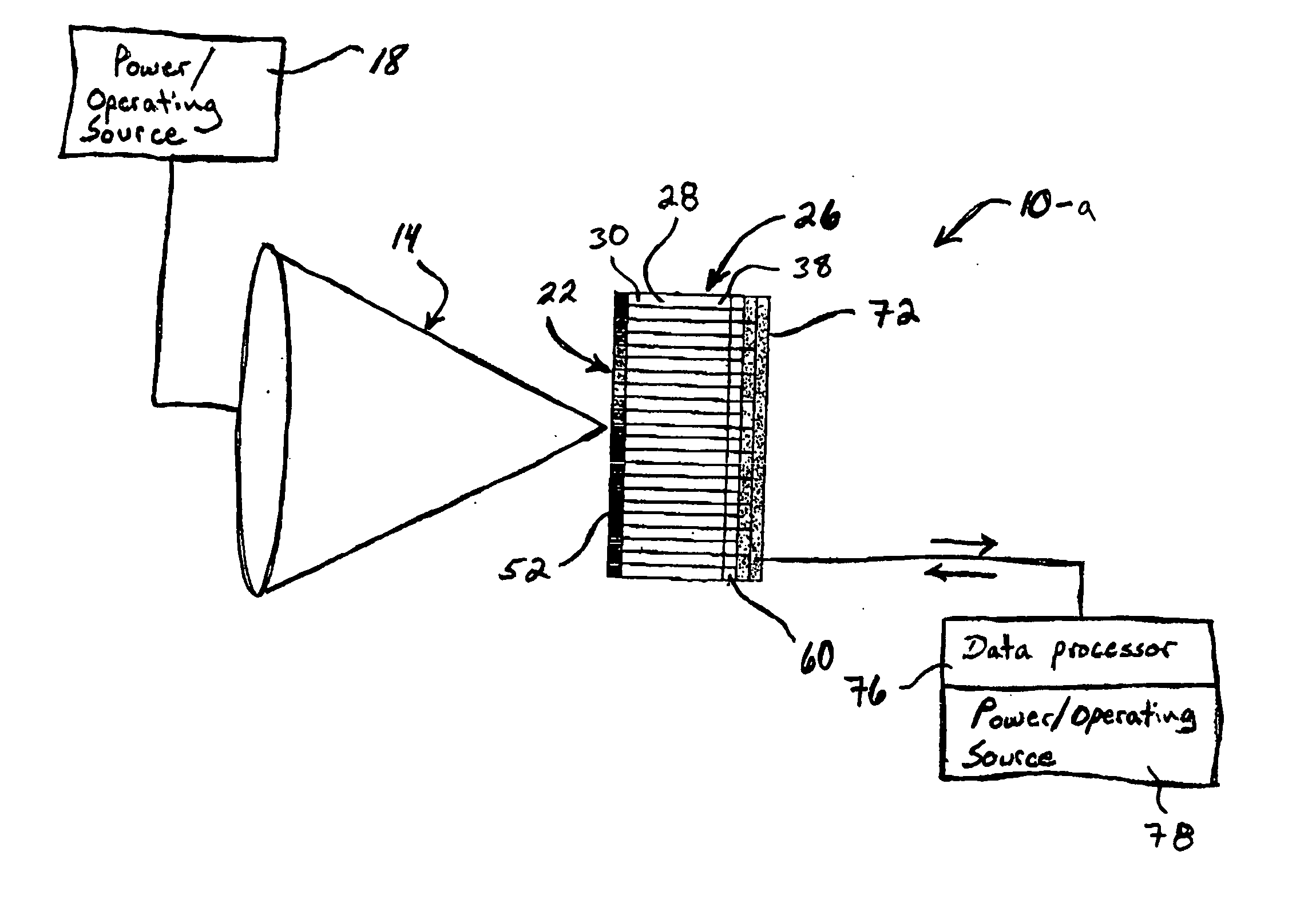 Spectral selection and image conveyance using micro filters and optical fibers
