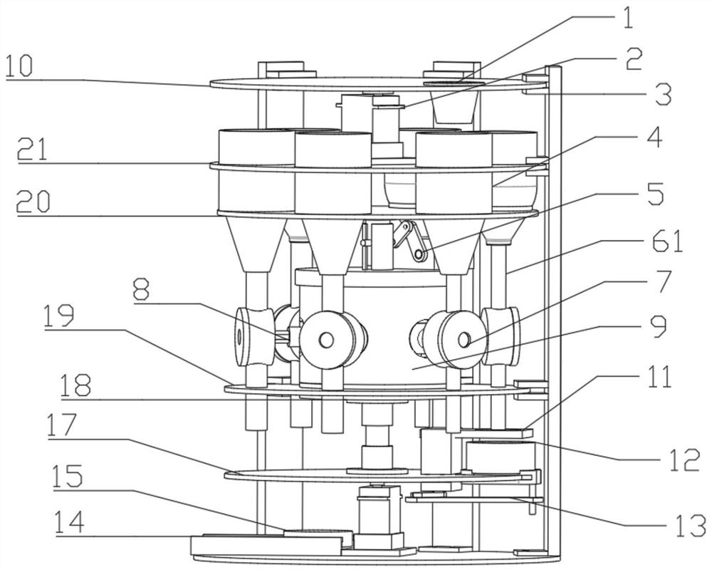 Separable medicine sorting box and method