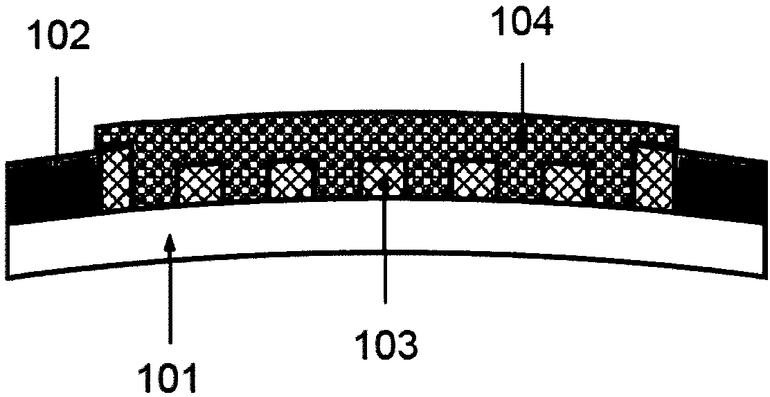 Flexible solar blind ultraviolet detector and preparation method thereof