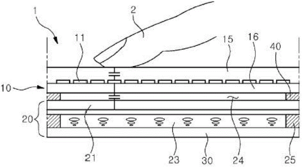 Touch panel to minimize signal distortion and display apparatus including the same