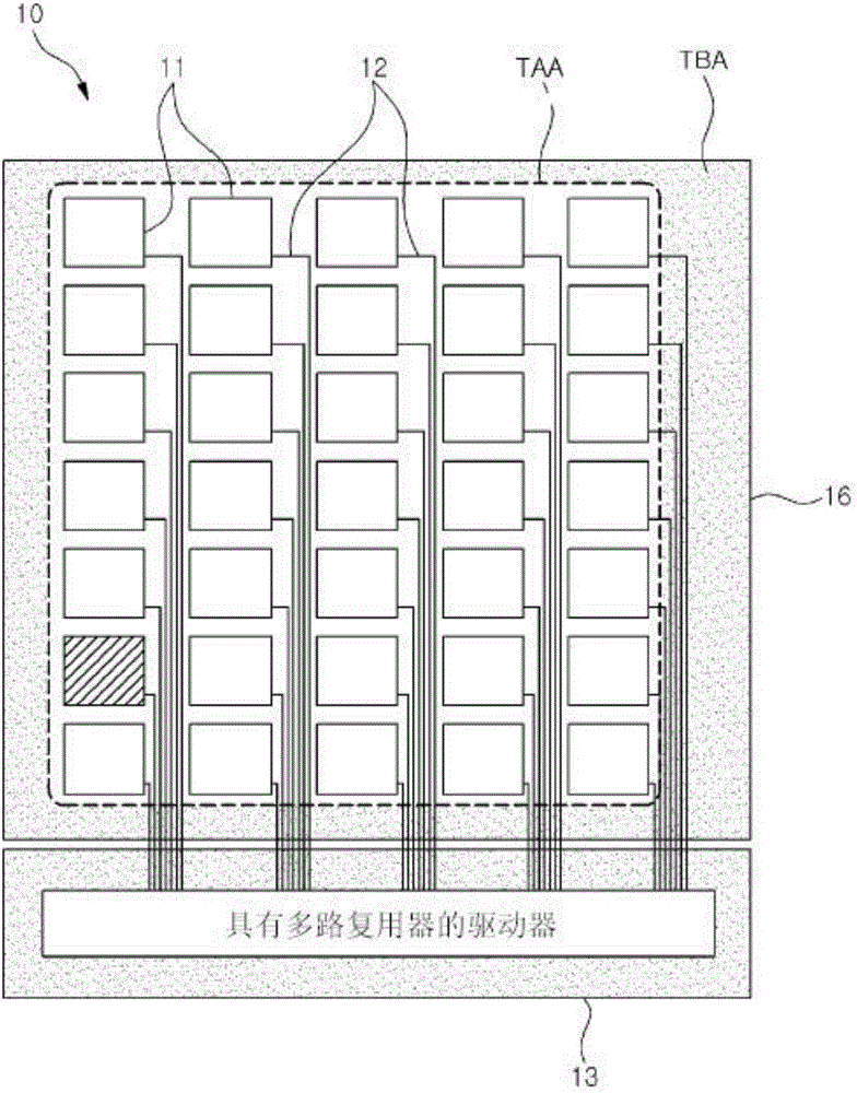 Touch panel to minimize signal distortion and display apparatus including the same